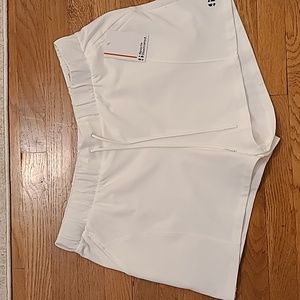 SPORTS ILLUSTRATED WOMEN'S WHITE SHORTS ELASTIC WAISTBAND SIZE XL